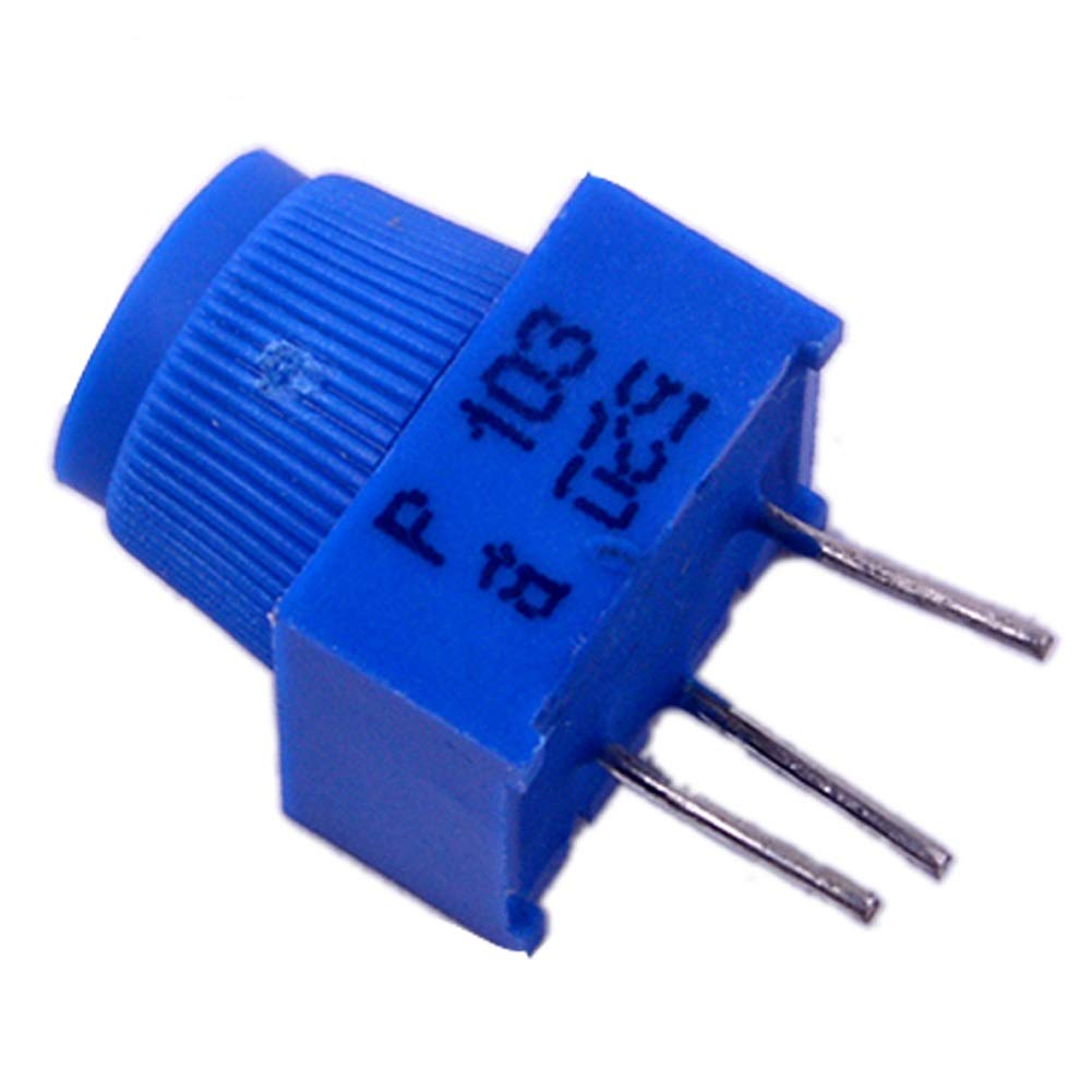 3386P1103 Breadboard Trimmer Potentiometer 10K Ohm with Knob 3Pin
